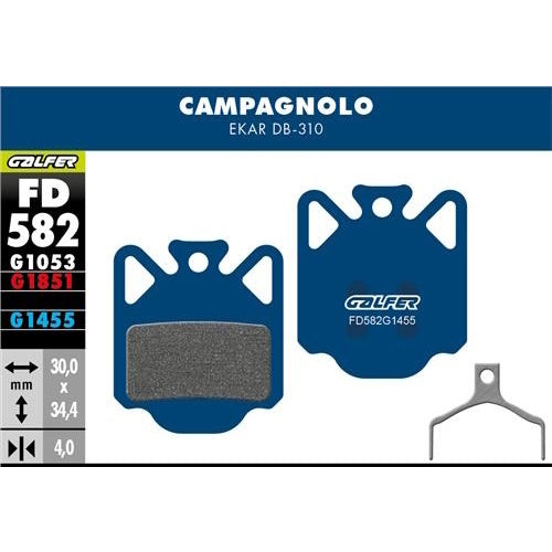 CAMPAGNOLO FD582 BRAKE PADS BD-310