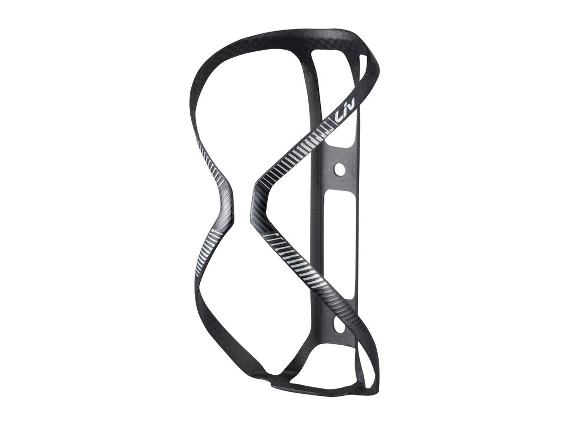 Liv Bottle Cage, Airway Lite, Matt Blk/ Gloss Gray