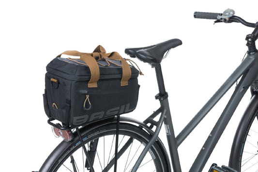 Basil miles trunkbag 7l - black slate