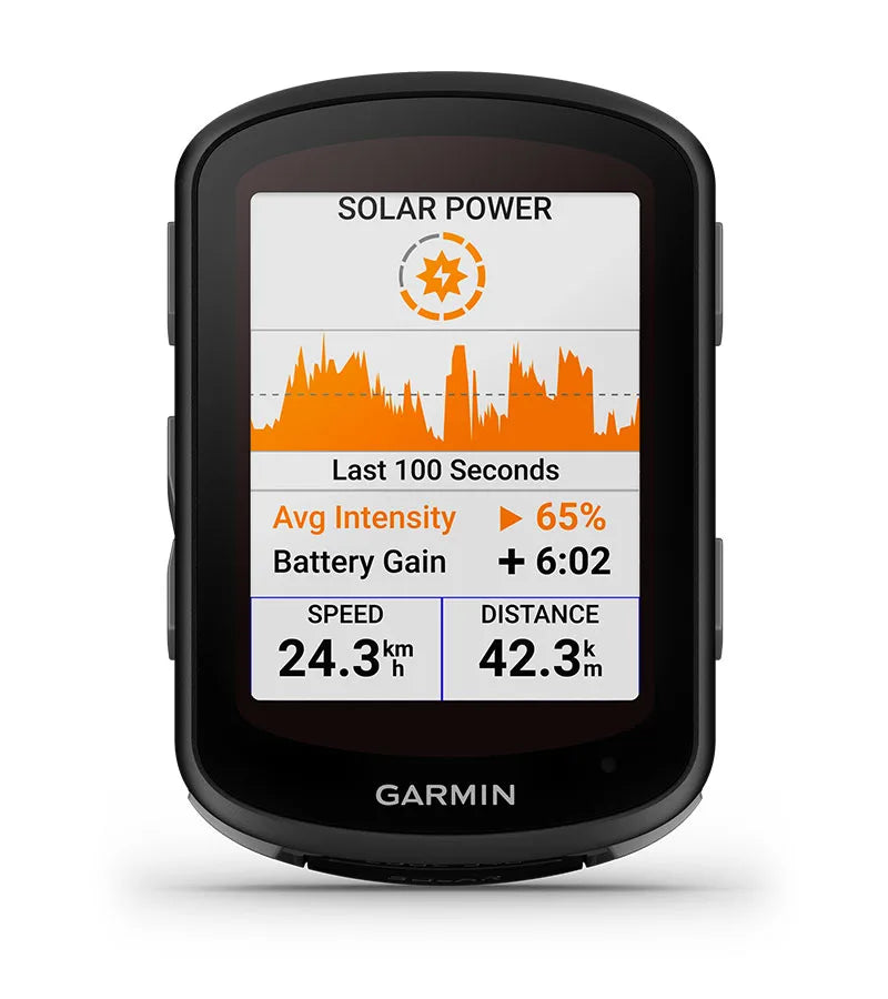 Garmin Edge® 540 Solar, Device Only Computer Black