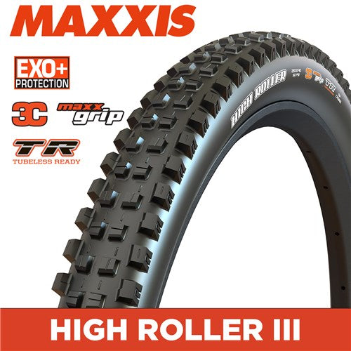 MAXXIS High Roller III - 29 X 2.40 Folding 60 TPI - EXO+ 3C MaxxGrip TR