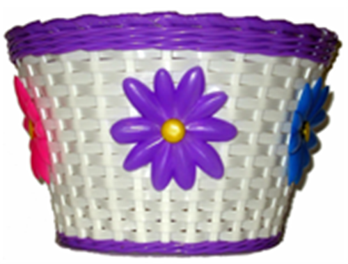 QBP Basket - Kids - Flower - Purple