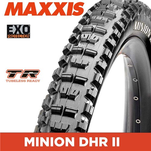 MAXXIS Minion DHR II - 27.5 X 2.40 WT Folding 60TPI EXO TR