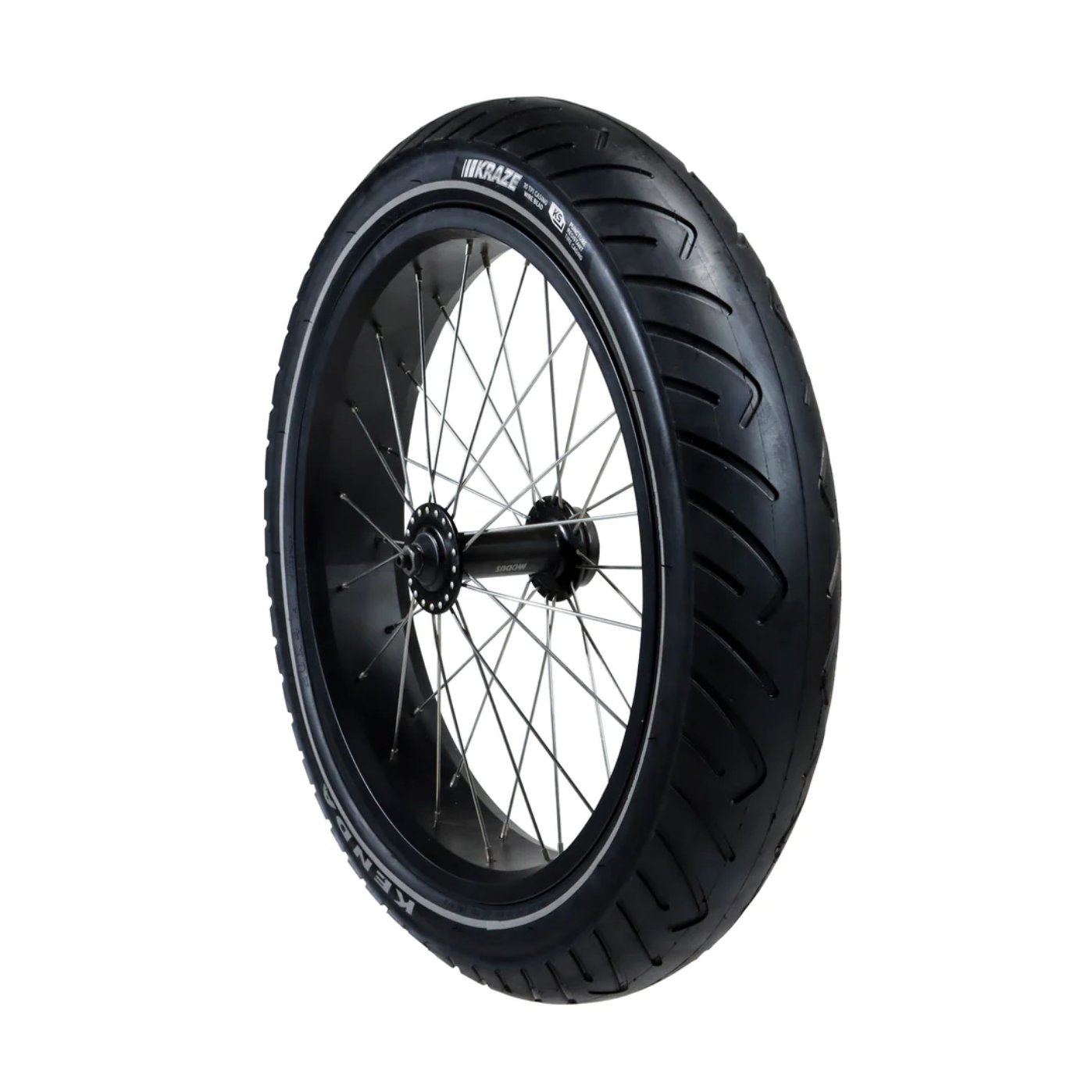 Copertone Bici Kenda Kraze 20x4.00 &ndash; 30 TPI &ndash; Nero, Nuovo