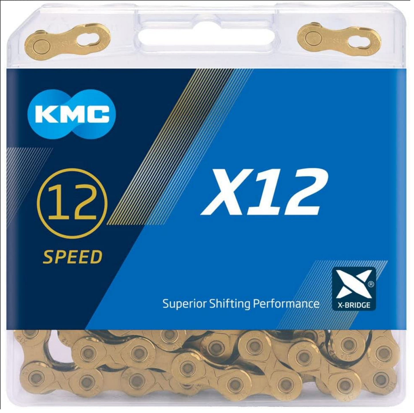 KMC X12 Gold Chain 126L