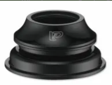 HEADSET Tapered, 1.1/8" - 1.5" BLACK Semi-Integrated, threadless, alloy, 28.6/44-55/39.76 (Loose ball - Caged)