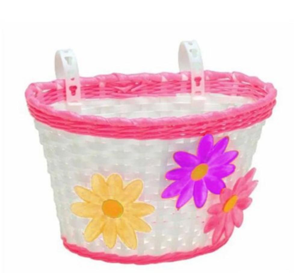 QBP Basket - Kids - Flower - Pink