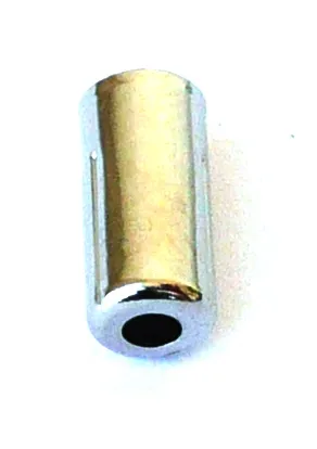 END CAP - Brass End Cap For Brake, 5mm Dia, SILVER