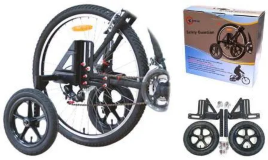 TRAINING WHEELS 20-29, Adult (120kg Cap) w/pneumatic tyres