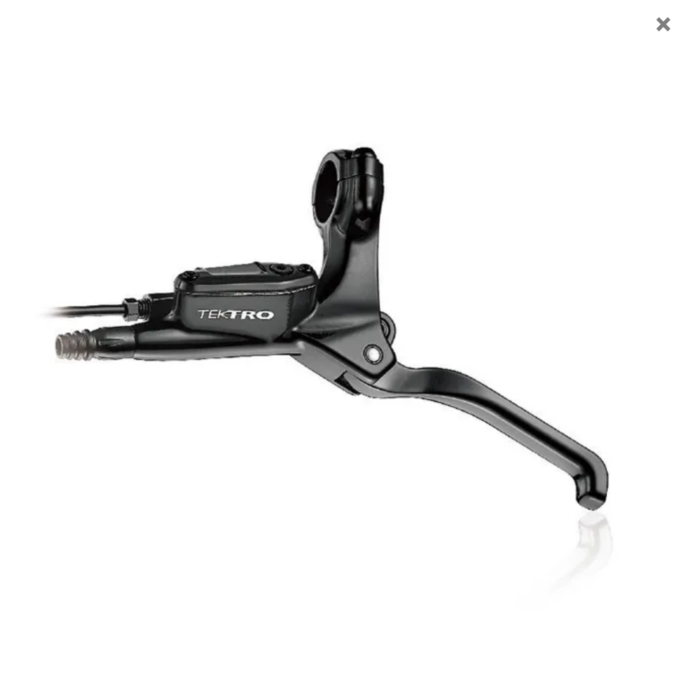 TEKTRO Hydraulic disc REAR brake set - Mod.HD-E350F, HD6.DM+lever DR1.4F, for ebike, hose: 1900mm, w/200mm