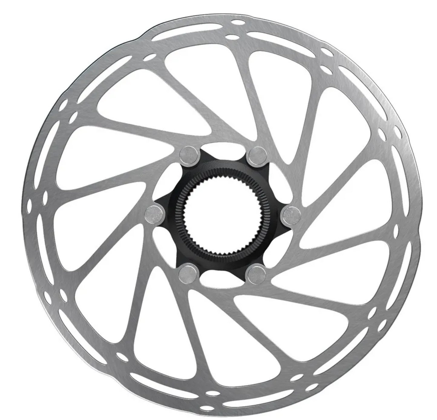 Rotor Centerline CenterLock 160mm Black Rounded