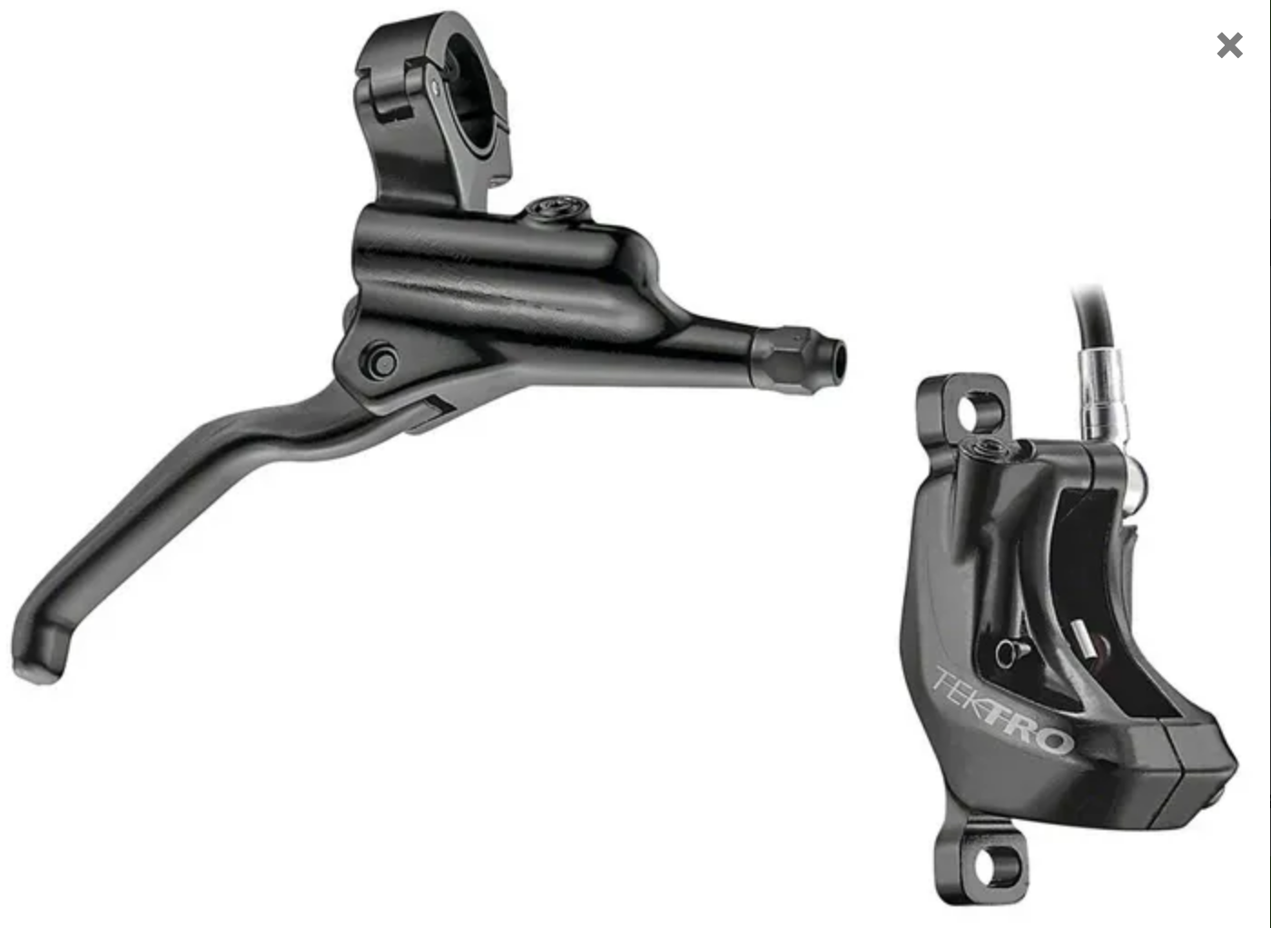 Hydraulic front disc brake kit - tectro hd-m750