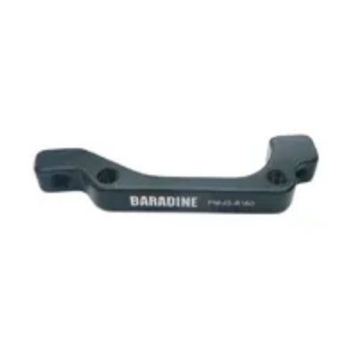 DISC BRAKE ADAPTOR - For Front 180mm or Rear 160mm, PM-IS-R160, BLACK