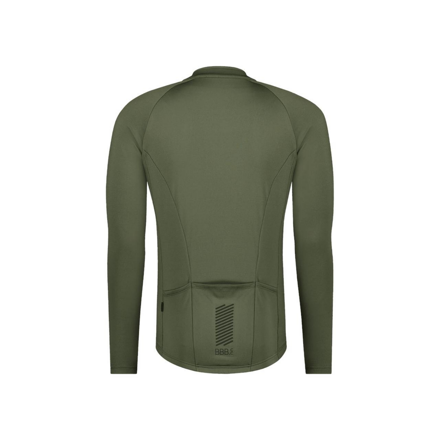 BBW-237 JERSEY TRANSITION L/S OLIVE GREEN - SMALL