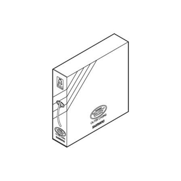 BRAKE CASING - M-SYSTEM - BLACK - SOLD PER METER