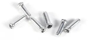 CABLE END - Gear Inner Wire Cap, 1.2mm Dia, SILVER