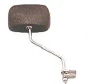 Mirror, oblong w/o reflector, 180mm arm length.