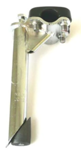 STEM BMX, 21.1mm Dia for 22.2 H/bar, BLACK TOP PLATE