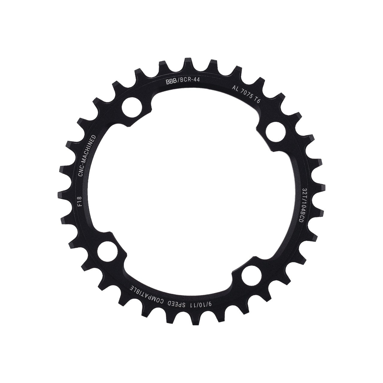 BBB Chainring BCR-44 MTBGEAR NARROW WIDE 1×9/10/11