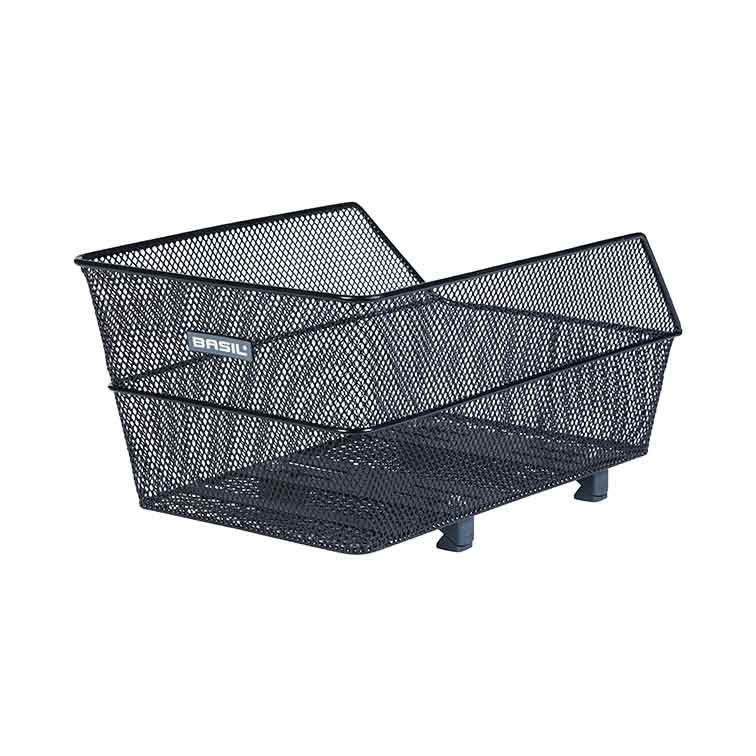 Basil Cento Rear Basket Wsl Black