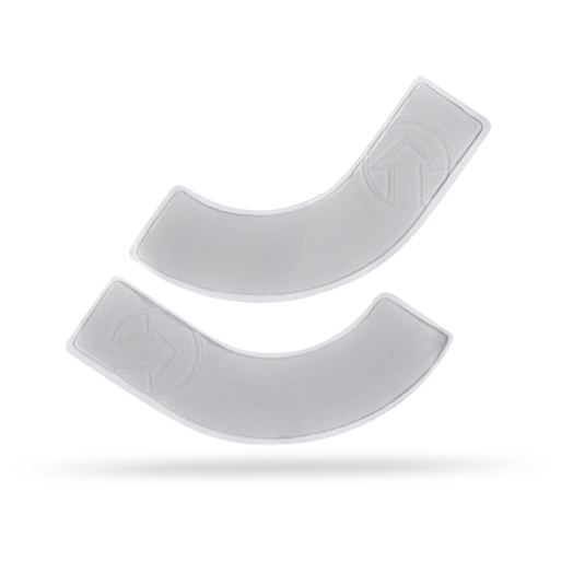 Handlebar gel pads 2 top, 2 bottom