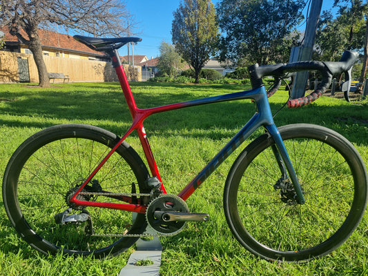 Giant TCR Advanced SL 1 2nd Hand M/L 2021 Navy/Gloss Metallic Red
