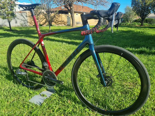 Giant TCR Advanced SL 1 2nd Hand M/L 2021 Navy/Gloss Metallic Red