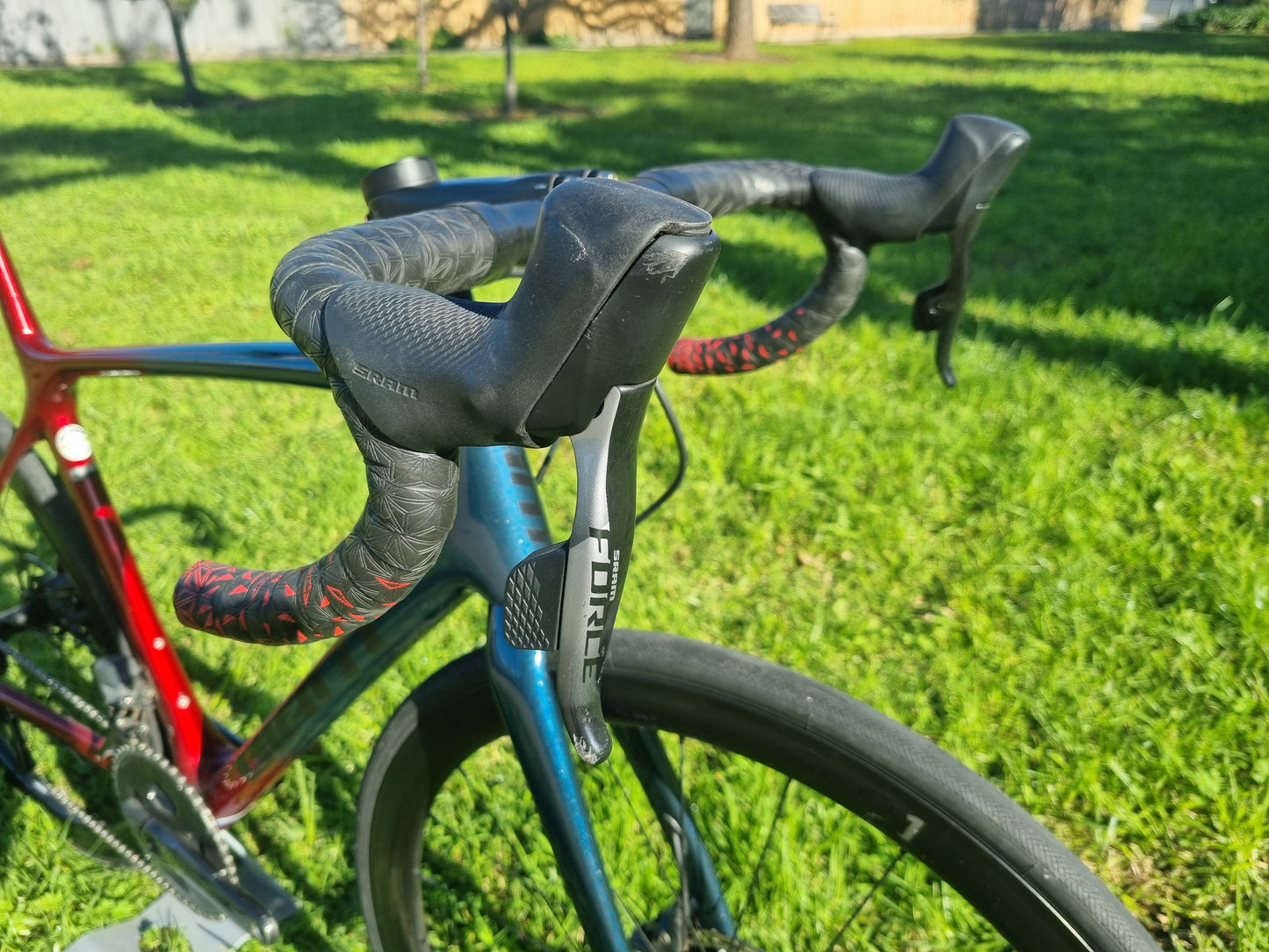 Giant TCR Advanced SL 1 2nd Hand M/L 2021 Navy/Gloss Metallic Red