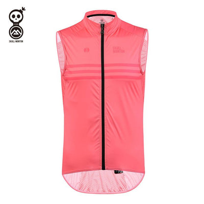 SKULL MONTON Cycling Vest Tuesday Pink - XL
