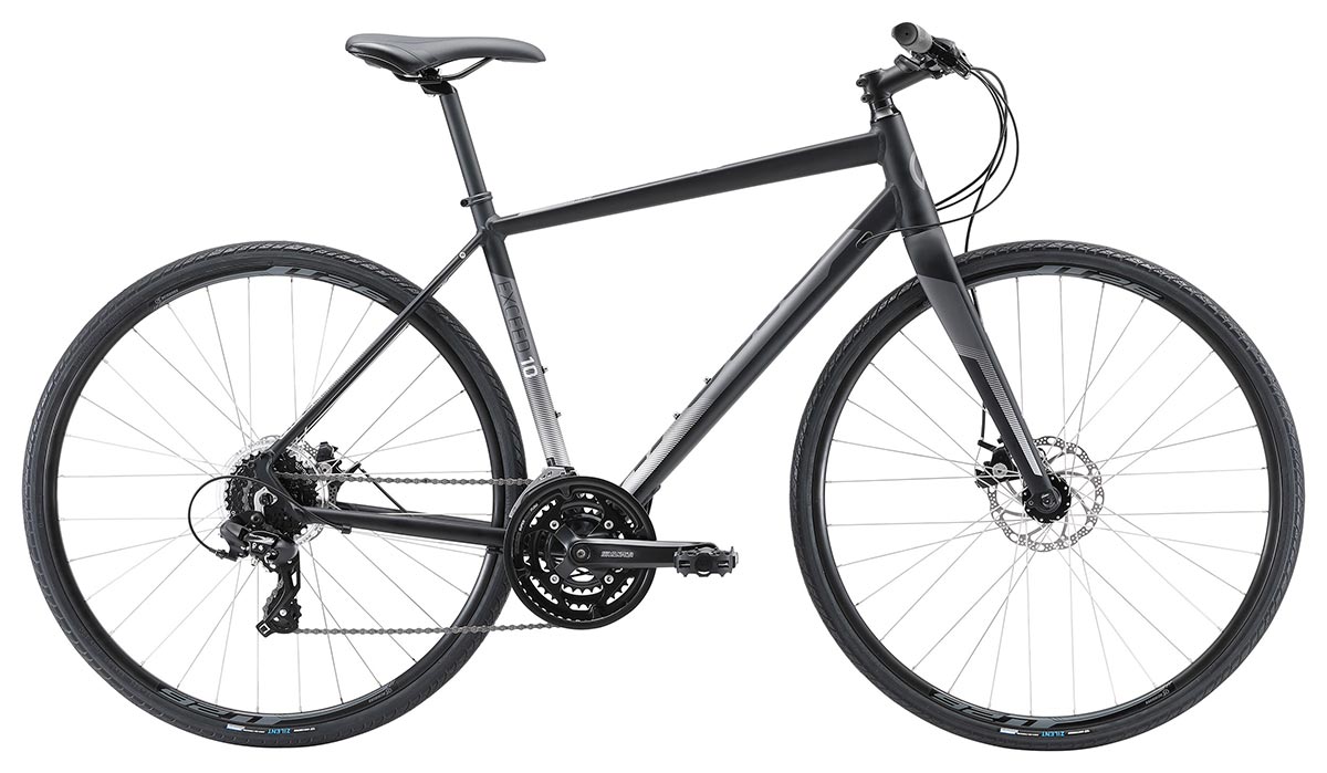 Apollo Exceed 10 Disc Med Matte Black/Charocal/Silver