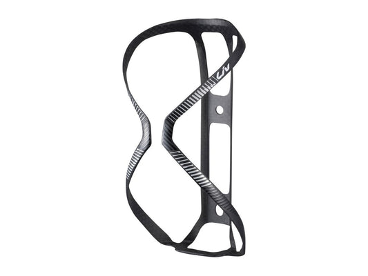 Liv Bottle Cage, Airway Lite, Matt Blk/ Gloss Gray