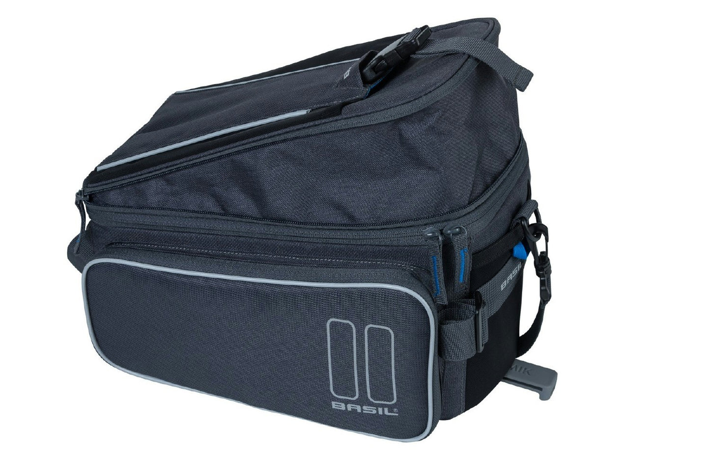 BASIL TRUNK BAG MIK, 7-15L, GRAPHITE