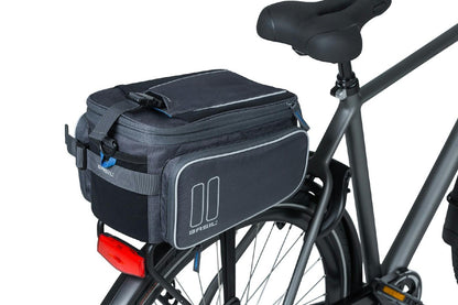 BASIL TRUNK BAG MIK, 7-15L, GRAPHITE