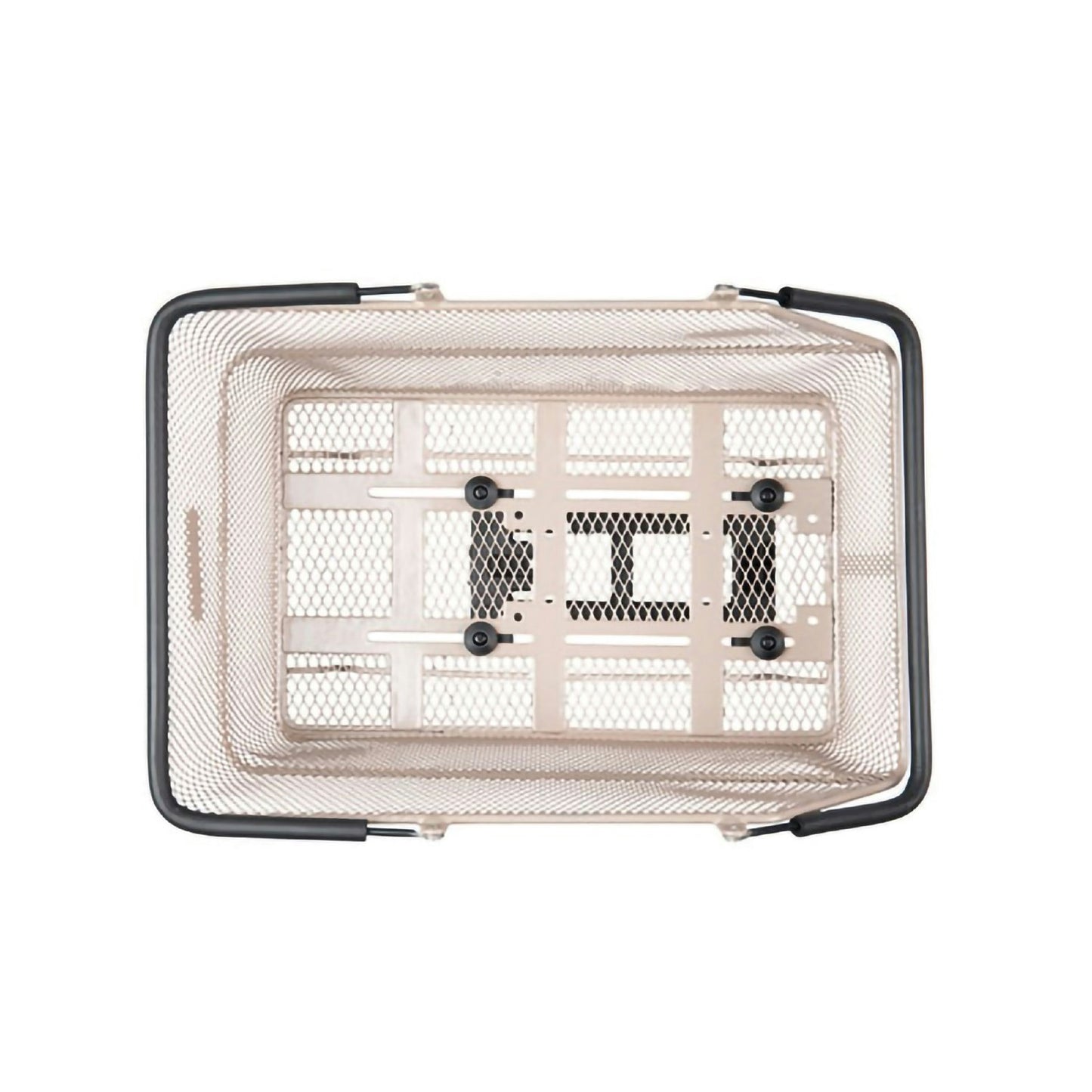 BASIL CENTO MIK 2.0 REAR BASKET - NUDE METALLIC