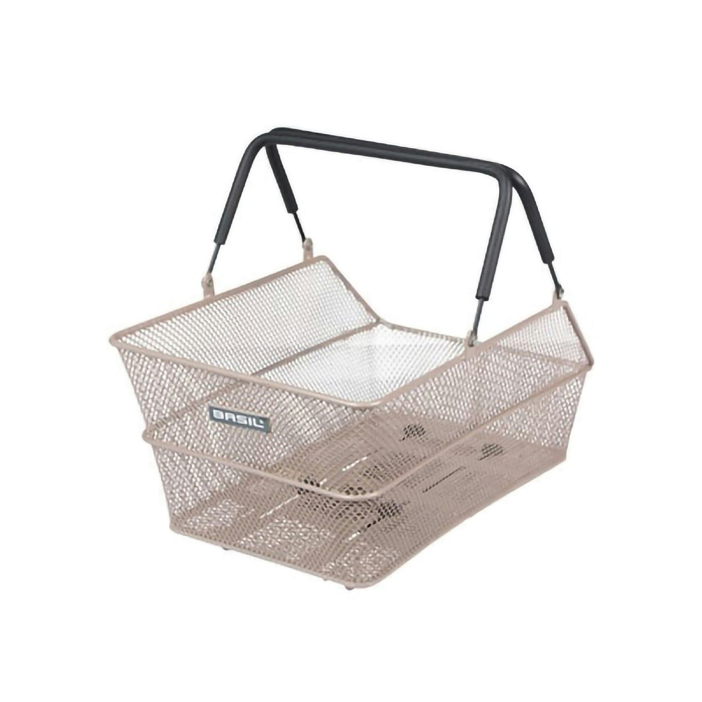 BASIL CENTO MIK 2.0 REAR BASKET - NUDE METALLIC