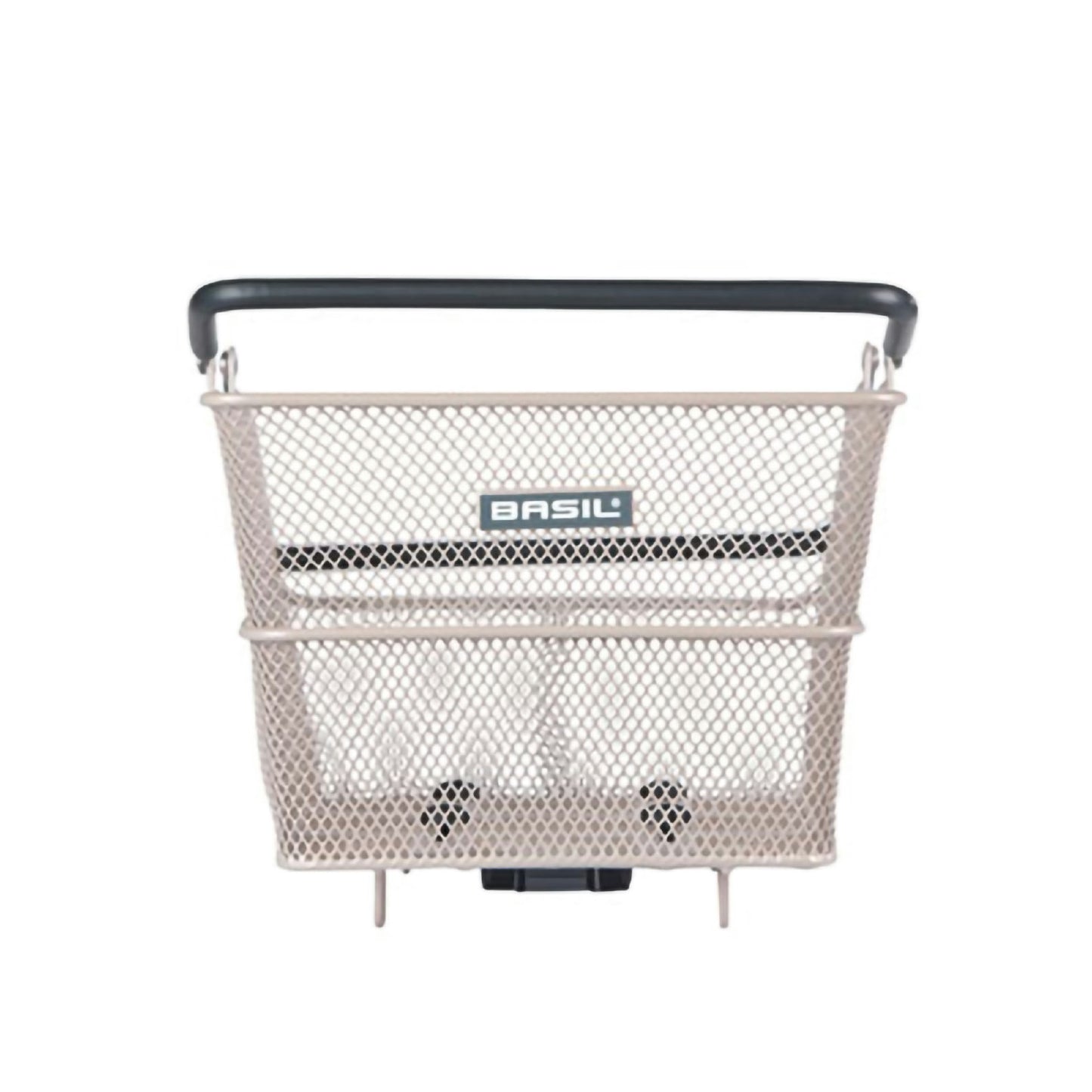BASIL CENTO MIK 2.0 REAR BASKET - NUDE METALLIC