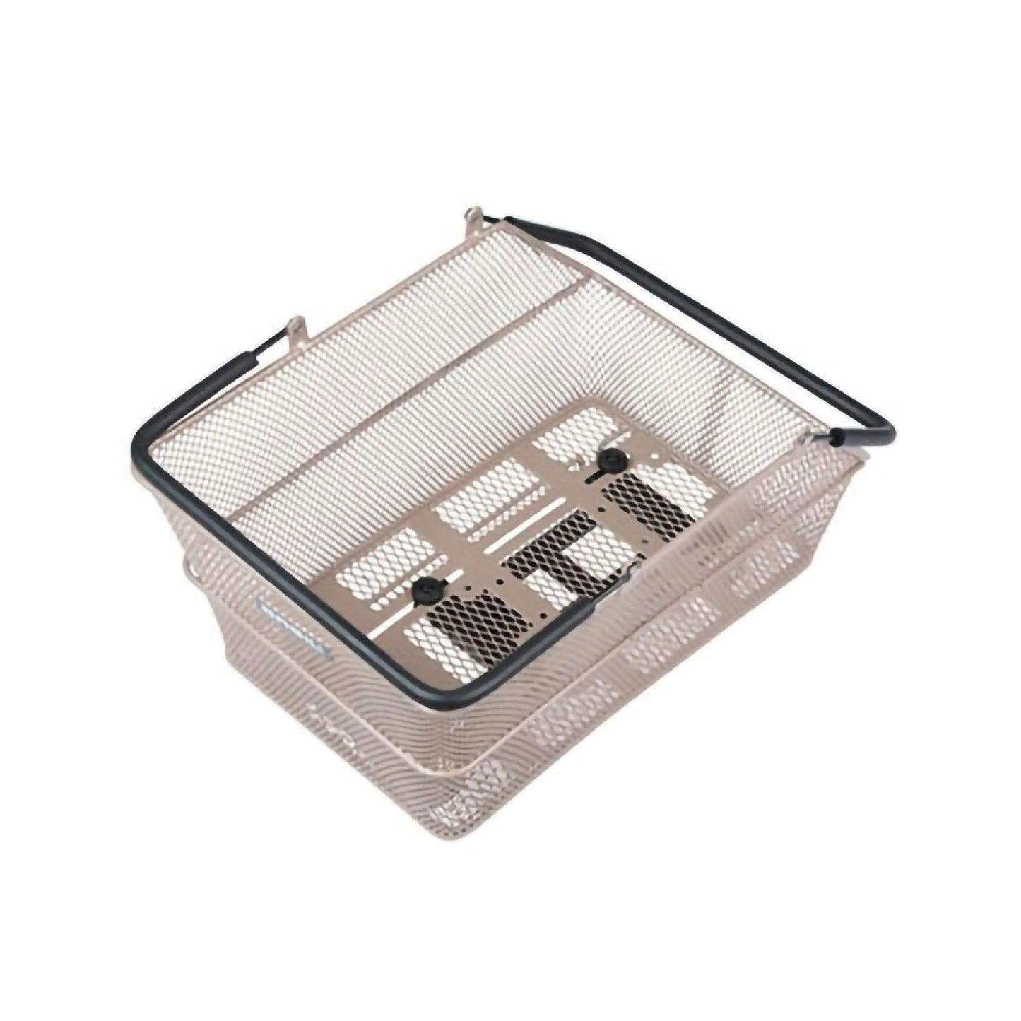 BASIL CENTO MIK 2.0 REAR BASKET - NUDE METALLIC