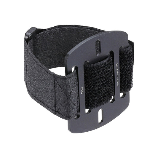 mount bracket strapplate - matt black