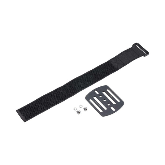 mount bracket strapplate - matt black
