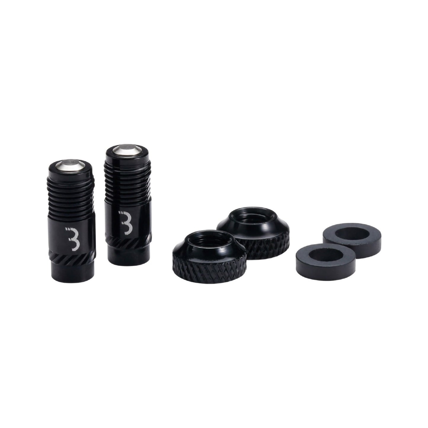 VALVE CAPS CORECAP 2PC/PR BLACK