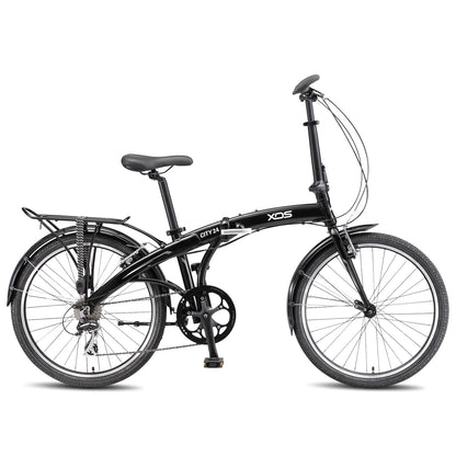 XDS City 24" Black Folding Bike