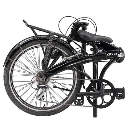 XDS City 24" Black Folding Bike