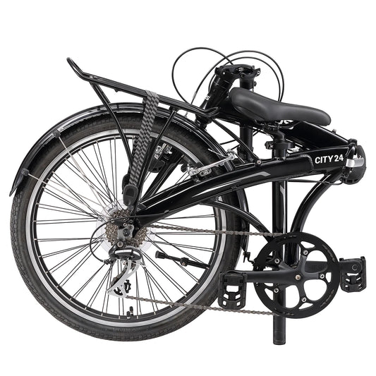 XDS City 24" Black Folding Bike