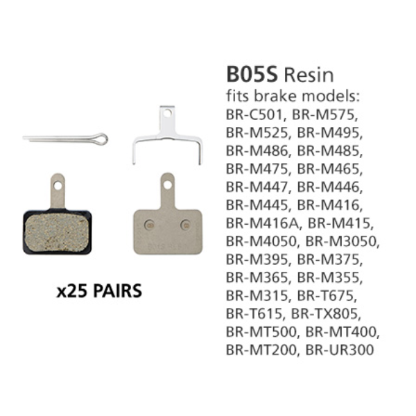 BR-MT400 disc brake pads B05S resin