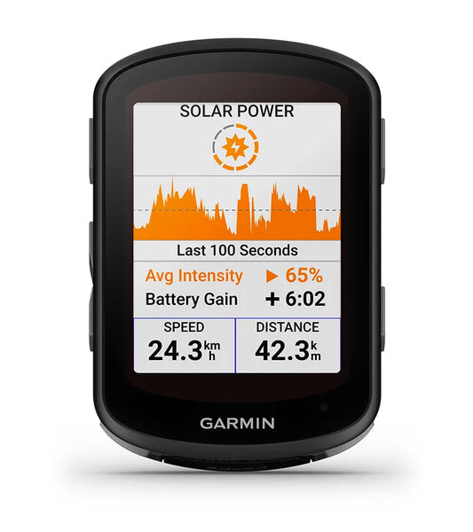 Garmin Edge® 540 Solar, Device Only Computer Black