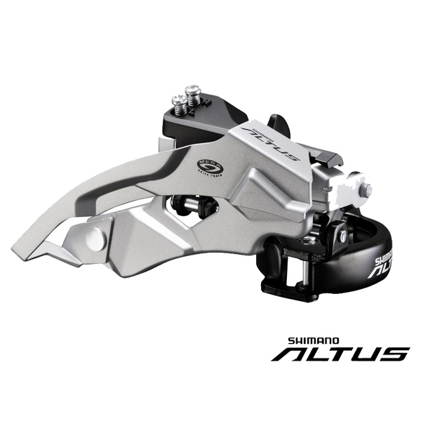 FD-M370 FRONT DERAILLEUR ALTUS LOW-CLAMP DUAL-PULL 63-66 ANGLE