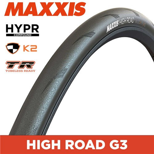 MAXXIS High Road G3 - 700 x 30c HYPR K2 Foldable - 150 TPI Tubeless Ready