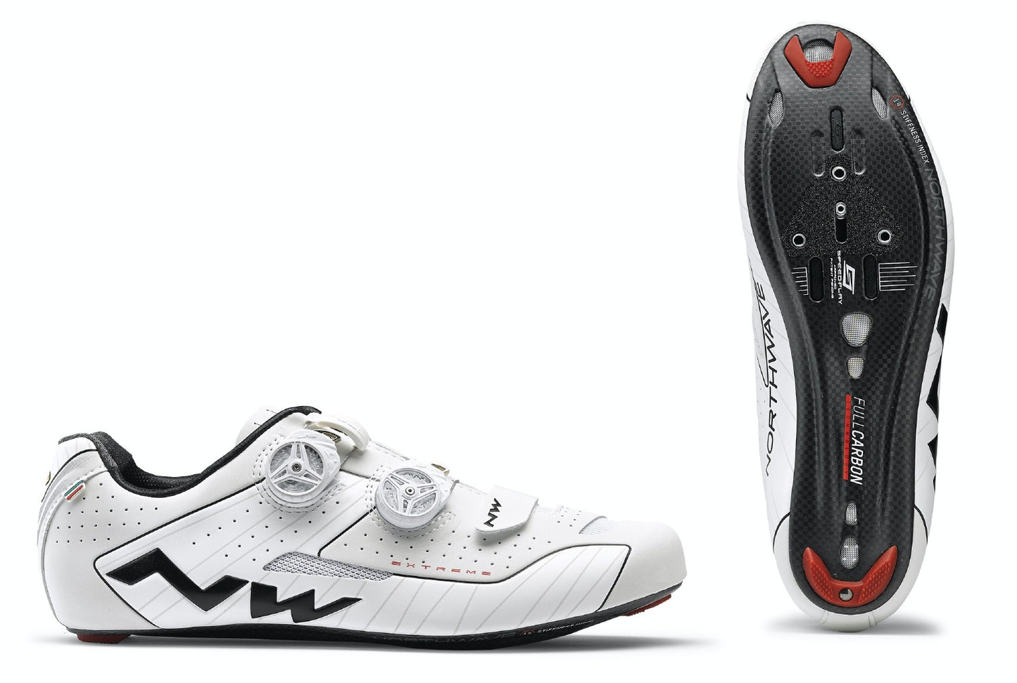 NORTHWAVE EXTREME - extreme white, refelctive SZ46