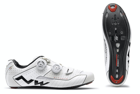 NORTHWAVE EXTREME - extreme white, refelctive SZ46