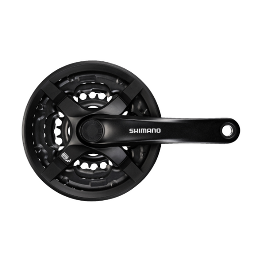 HIMANO Crankset FC-TY501 Square 8/7/6-speed 175.0 mm 42-34-24T Black For unit BB With CG